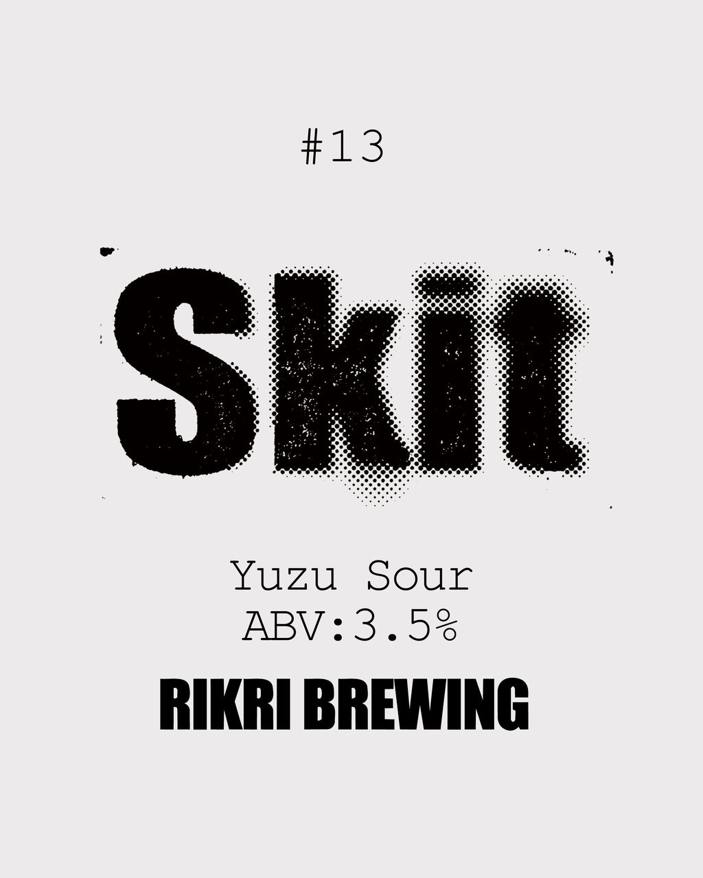 #13 Skit Oneway Keg 15L
